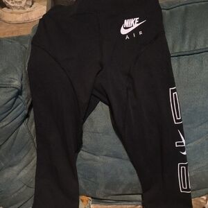 Nike Air Kids Black Leggings